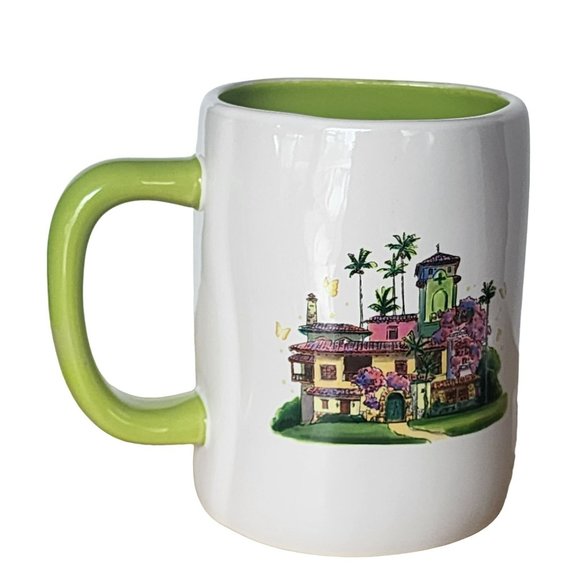 Rae Dunn Disney Encanto CASITA White Green Ceramic Coffee Mug 16oz Collectable - Picture 6 of 15